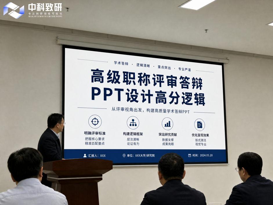 职称晋升必看！高级职称评审答辩PPT设计高分逻辑